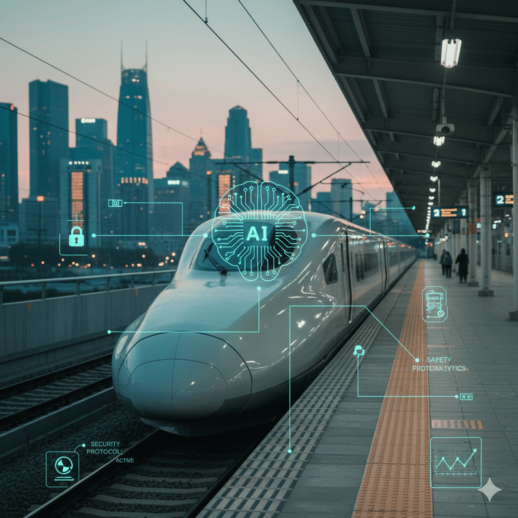 AI in Asian Railways: Enhancing Safety and Security | QuantumBot